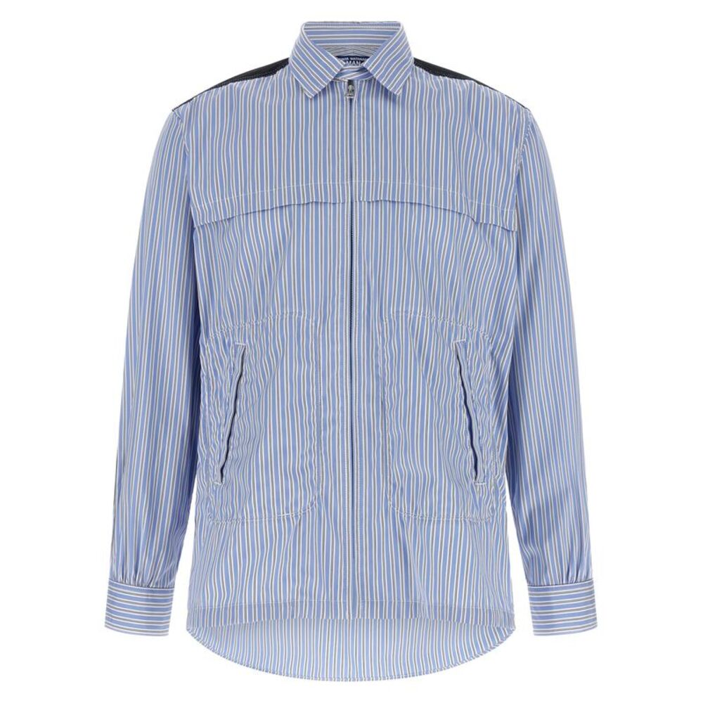 Junya Watanabe Men Denim Insert Shirt
